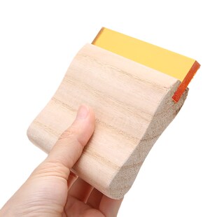 10/20/30cm Wood Handle Silk Screen Printing Squeegee Blade W
