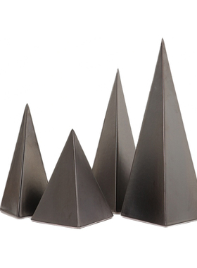 现代简约办公室桌面塔型摆件尖塔博古架书架摆设软装饰品客厅轻奢