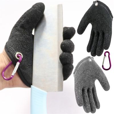 速发.Fishing Gloves Catch Fish Anti-slip Durabl Knit Full Fi