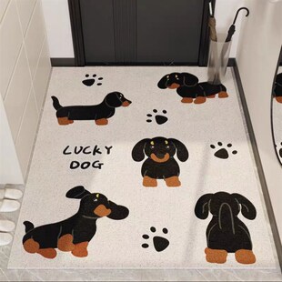 高弹丝圈入户门地垫可裁剪进门垫子简约家用耐脏大门口地毯脚垫