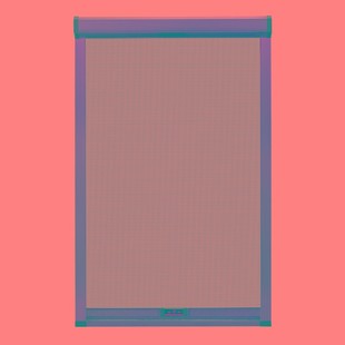 定制隐形纱窗卷筒式上下拉防风沙窗网家用外开内开平开推拉出餐口