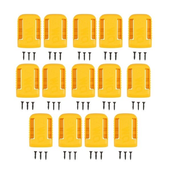 速发14-Packs Battery Holders For Dewalt 20V Mount Dock Fit F