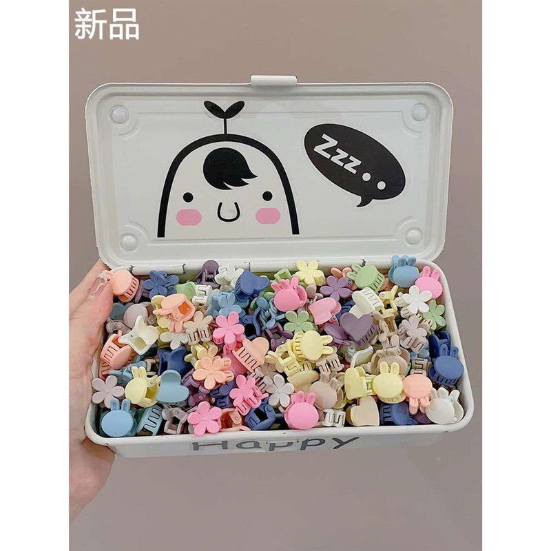 儿童小抓夹刘海碎发神器宝宝小多夹子头饰号巴胺发夹发卡婴儿发饰