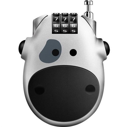 摩托车头盔锁电动防盗锁山地自行车密码锁便携式电瓶单车钢丝绳锁