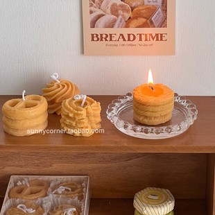 饰摆件生日礼物伴手礼 创意曲奇饼干香薰蜡烛礼盒送礼装 元 气角落