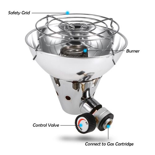 Tent Heater Propane Butane Fishing Outdoor Gas with Stand-Up
