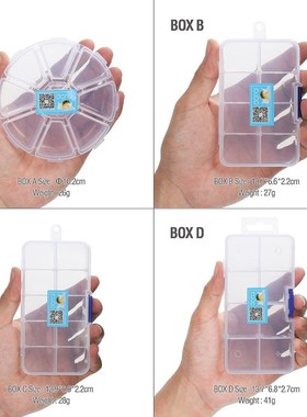 Fishing Tackle Box Compartts Storage Case for Carp Fishing A