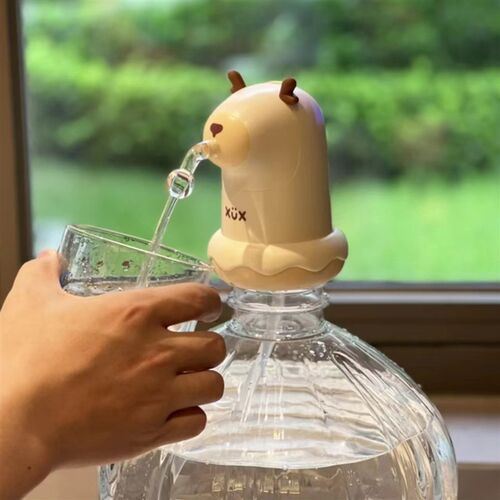 可爱桶装水抽水器电动压水器家用矿泉水桶取水器自动纯净水水泵