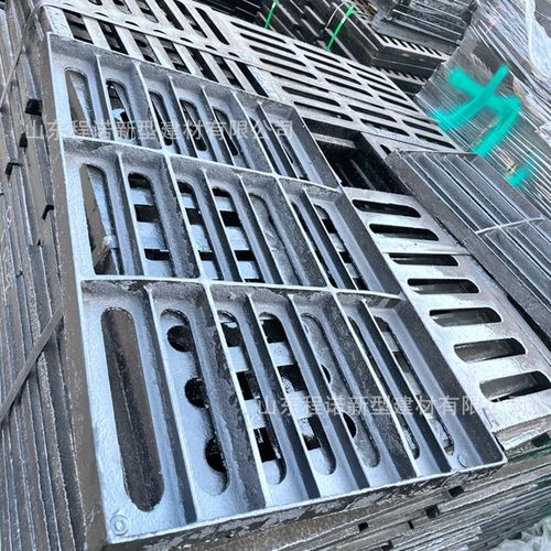 球墨铸铁篦子 水沟盖板排雨停车场溢流井侧排水圆形单块成套 篦子