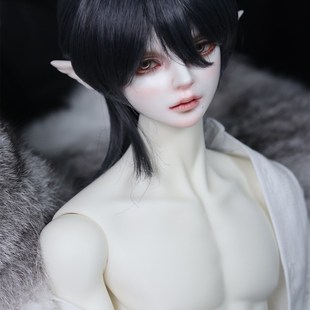 Eden造物间 男款 狼尾bjd假发 染色假发 三分 小三分 四分现货