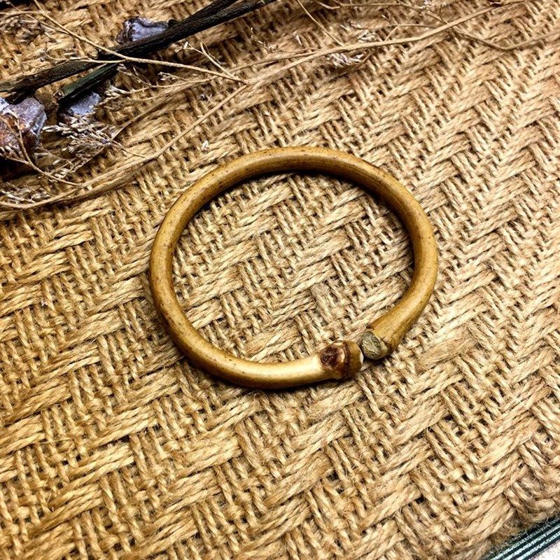 十年老藤西藏鸡血藤山南药藤 无节阴藤 民族手工艺木手镯一物一图