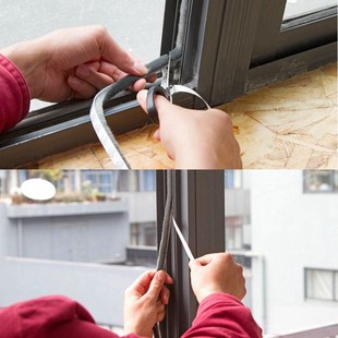 3/5M Self-adhesive window soundproof sealing strip Door and