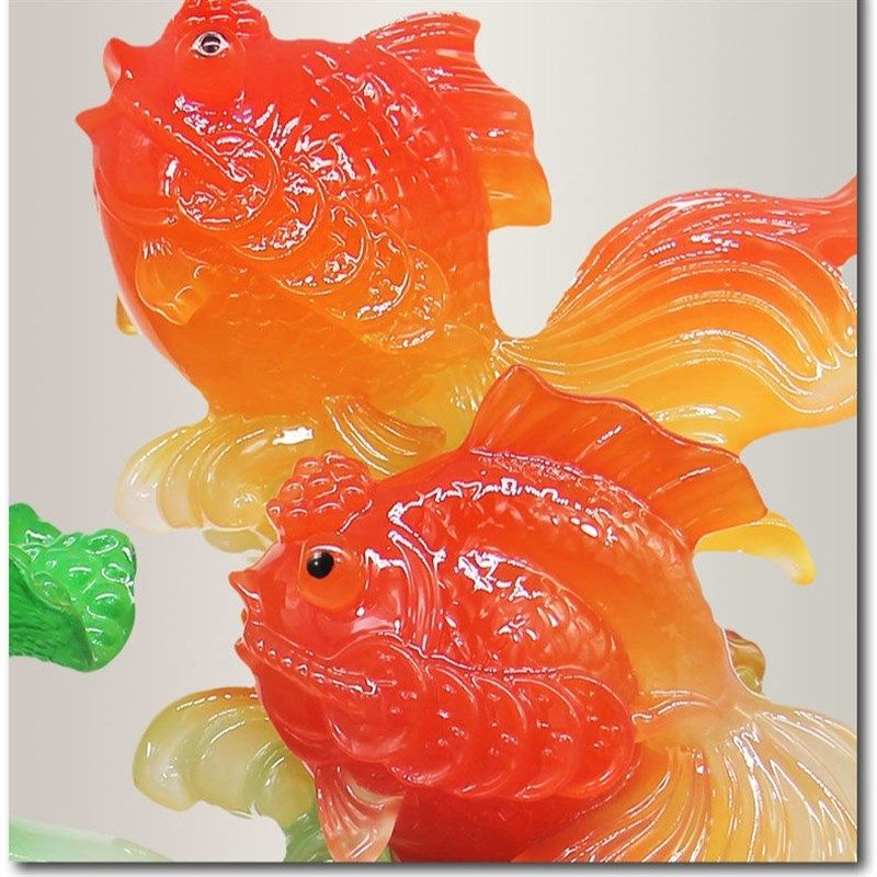 年年有余家居礼品摆件鱼工艺品装饰品开业礼品客厅酒柜茶几电视柜,家居饰品,装饰摆件,淘宝优惠券,粉丝福利购,淘宝优惠卷