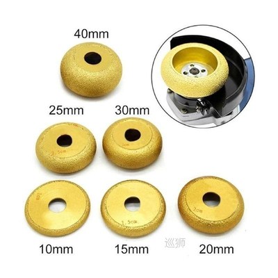 Grinder Wheel Disc 10-25mm Stone Shaping Wheel Stone Grindin