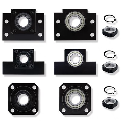 替代米思米丝杆支座C-TBK/TBF C-TEK/TEF C-TFK/TFF固定座 支撑座