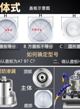 数控车床刀却架分器孔四工位电13691动刀塔钻头打车刀水冷出水器U