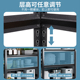 厨房家用货架置物架落地多层柜子储物柜微波炉烤箱收纳铁架子橱柜