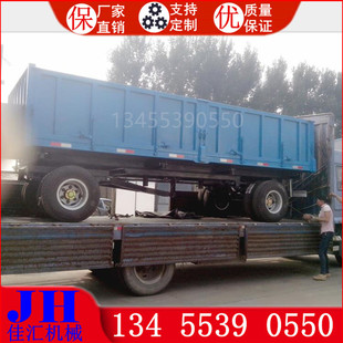 专做拖拉机拖斗 自卸车斗拖车 拉粮食青储货厢 农用挂斗翻斗 车桥