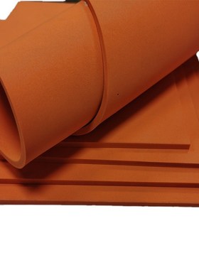 50-55度 evka橙色高弹刀模垫 泡棉弹垫 橡胶模切弹垫eva泡沫板材