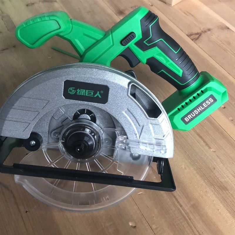 5寸充电锂电电圆锯切v割机木工裁板机