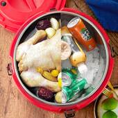 商用摆摊保温桶凉粉饭桶汤桶大容量保温桶小Q型商用不锈钢保温桶