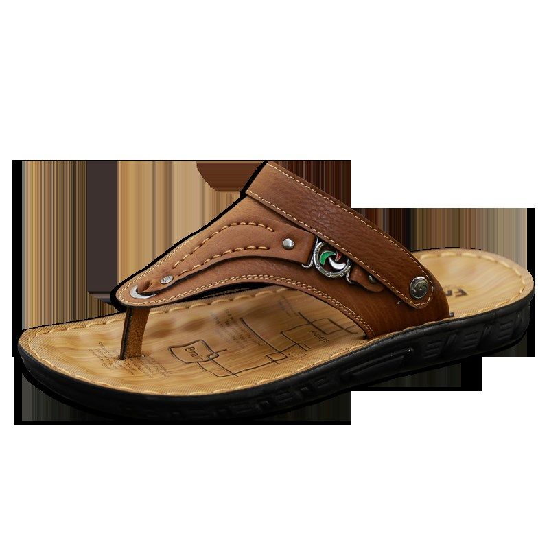 夏季拖鞋男士人字拖男潮流凉拖鞋男防滑休闲透气沙滩凉鞋夹脚厚底,流行男鞋,人字拖,淘宝优惠券,粉丝福利购,淘宝优惠卷