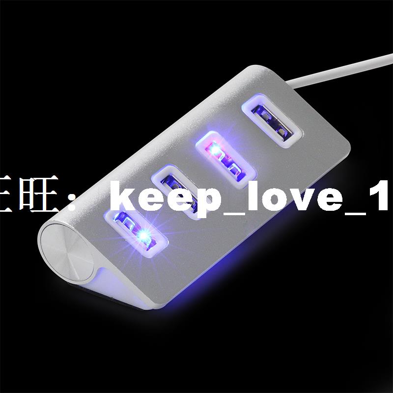 gh Speed 4 Port USB 2.0 Hub USB PorOtrHbB Po taUle 农机/农具/农膜 农用包装器具 原图主图