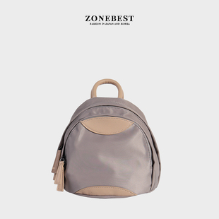 小仙女日系双肩包2021新款潮百搭精致感尼龙牛津布小清新迷你背包