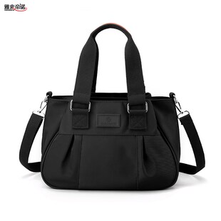 高级感帆布包包手提包女包新款大容量休闲尼龙上班通勤单肩斜挎包