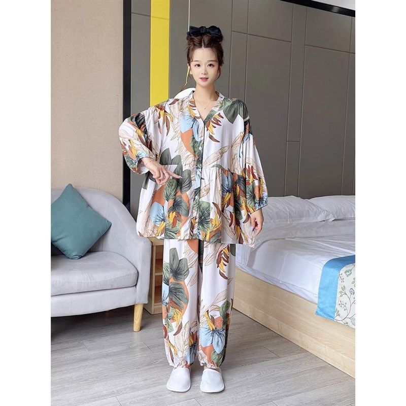 月子服卡通加大码睡衣女棉绸哺乳春秋产后喂奶夏季孕妇家居服套装,女士内衣/男士内衣/家居服,睡衣/家居服套装,淘宝优惠券,粉丝福利购,淘宝优惠卷