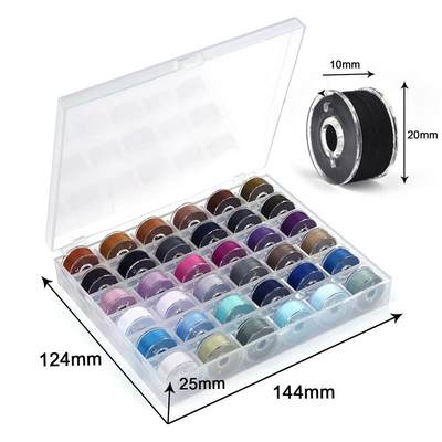 推荐Sewing Bobbins Box Set Sewing Machine Bobbin Multicolor