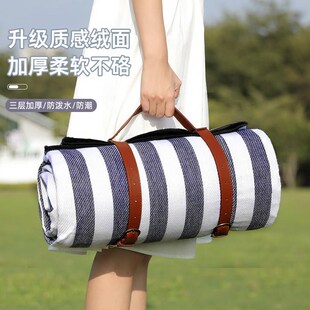 户外野餐垫防潮垫加厚折叠便携防泼水春游沙滩露营帐篷坐地垫子布