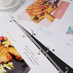 活页菜谱设计制作菜单定制酒店价目表定做菜单本定制菜谱高级