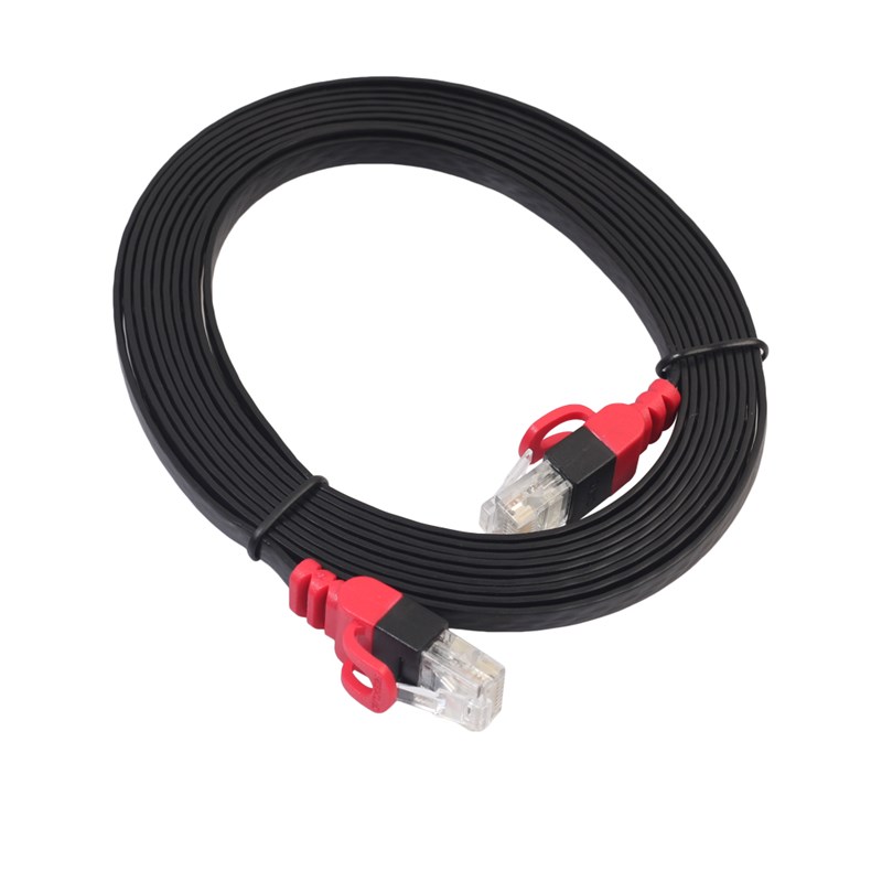 0.5M/1M/2M/3M/5M/8M 1000Mpbs CAT6 Flat UTP Ethernet Network