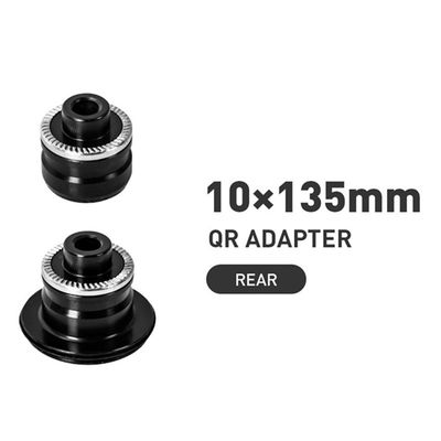 速发1 Pair MTB Bicycle QR THR Front/Rear Hub Cap Converter f