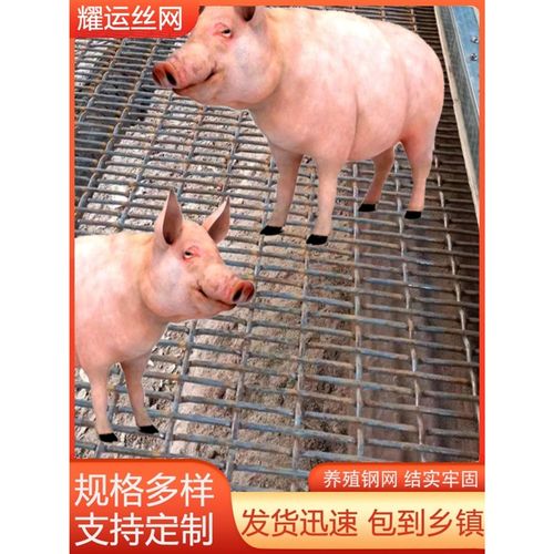 厂家适用热镀锌钢丝网轧花网编织网筛网羊网床鸭鹅漏粪网床养殖网