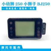 适用贝纳利小幼狮250小狮子BJ250仪表总成液晶码 表里程表现货