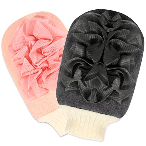 速发Exfoliating Glove- Korean Exfoliating Mitt Exfoliating-封面