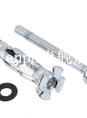 Mayitr 10pcs M4X32 Hollow Wall Anchors Metal/Cavity/Plasterb