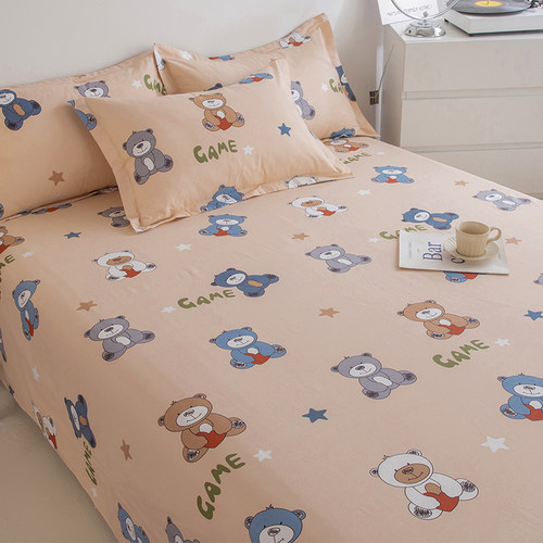 100全棉加厚斜纹纯棉床单单件三件套双人单人宿舍夏季榻榻米炕单