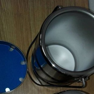 不锈钢手提液氮罐现货供应 1升便携式 液氮转移杯杜瓦瓶 500ml