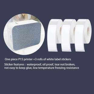 Wireleses thermal mini label printer for Android and IOS