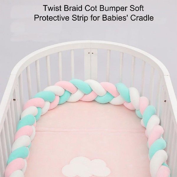 厂家2.2M Bumper Bayi Pelindung Tempat Tidur Bayi Bebe Set