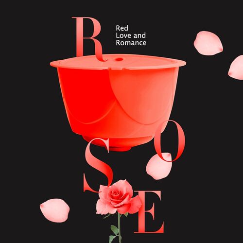 Rose Style Reusable Coffee Capsule For Dolce Gusto Coffee Ma