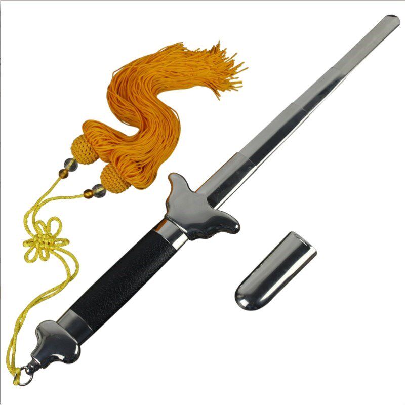 太极伸缩剑全金属l不锈钢健身折叠表演道具剑收缩男女晨练剑加重