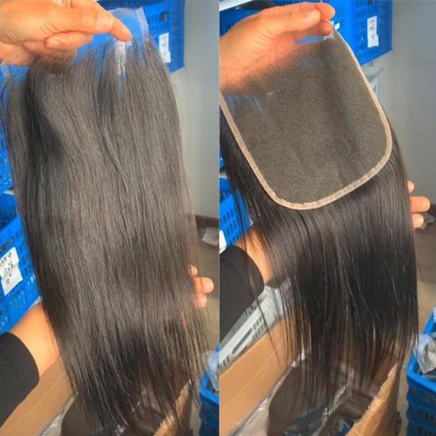 速发HD Lace Frontal Closure 4x4 5x5 13x4 Undetectable Transp