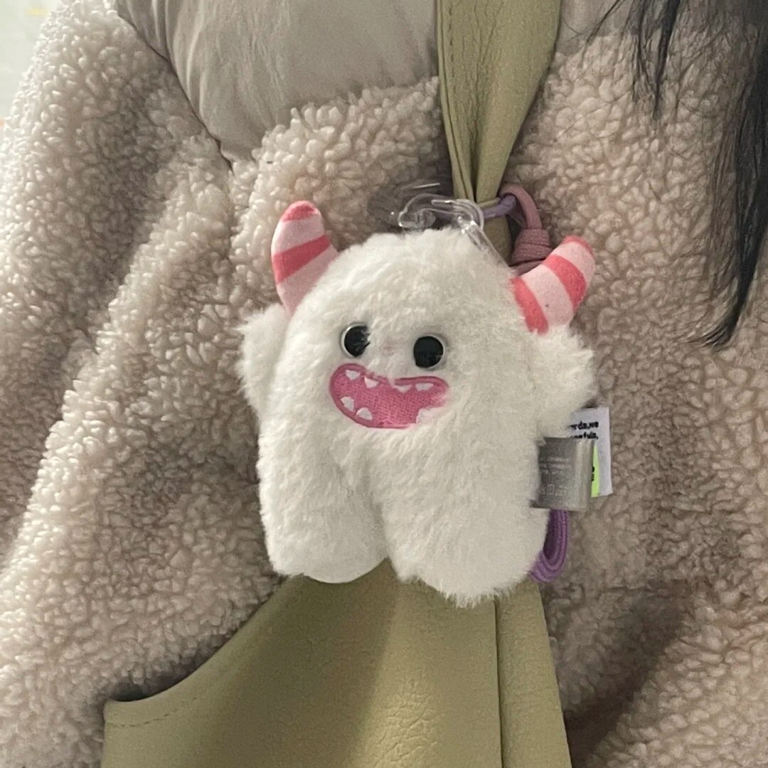 现货网红同款可爱鼠毛绒书包挂件饰品可爱K毛绒少女心钥匙扣生日