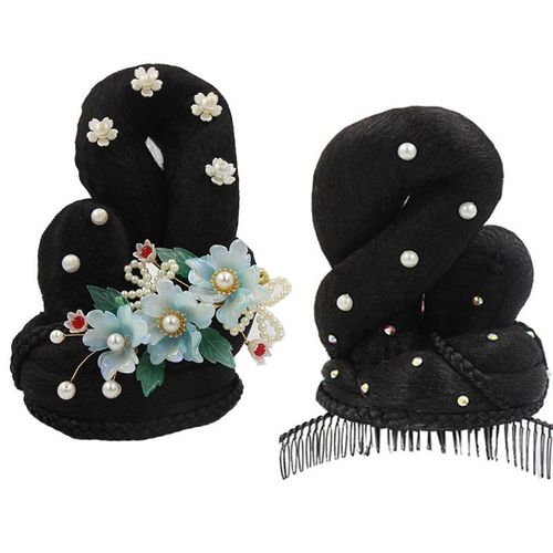 新款古典舞蹈头饰中国风民族舞蹈表演艺考独舞演出发饰扇子舞伞舞