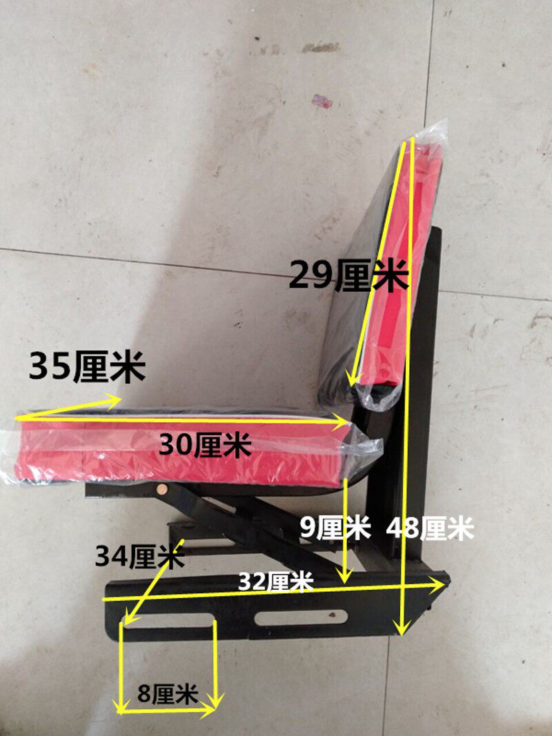 三四轮小铲车改装原车座椅驾驶座弹簧驾驶座拖拉机坐垫车座子包邮
