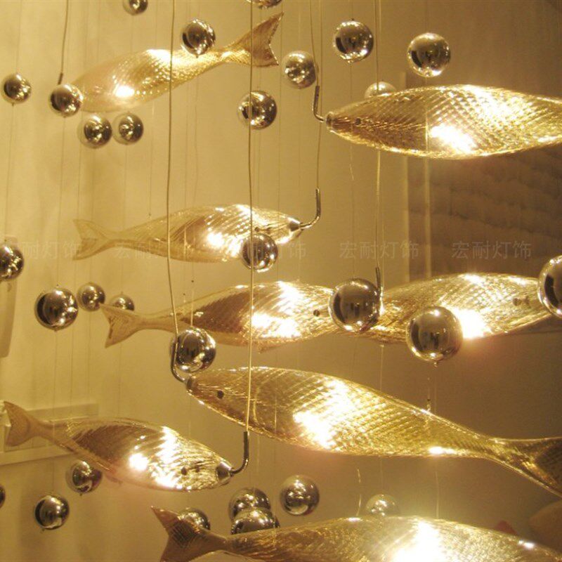 高端灯酒店吧台厅隔断灯餐厅吊灯客灯隔断灯具长方形过关玄道奢华